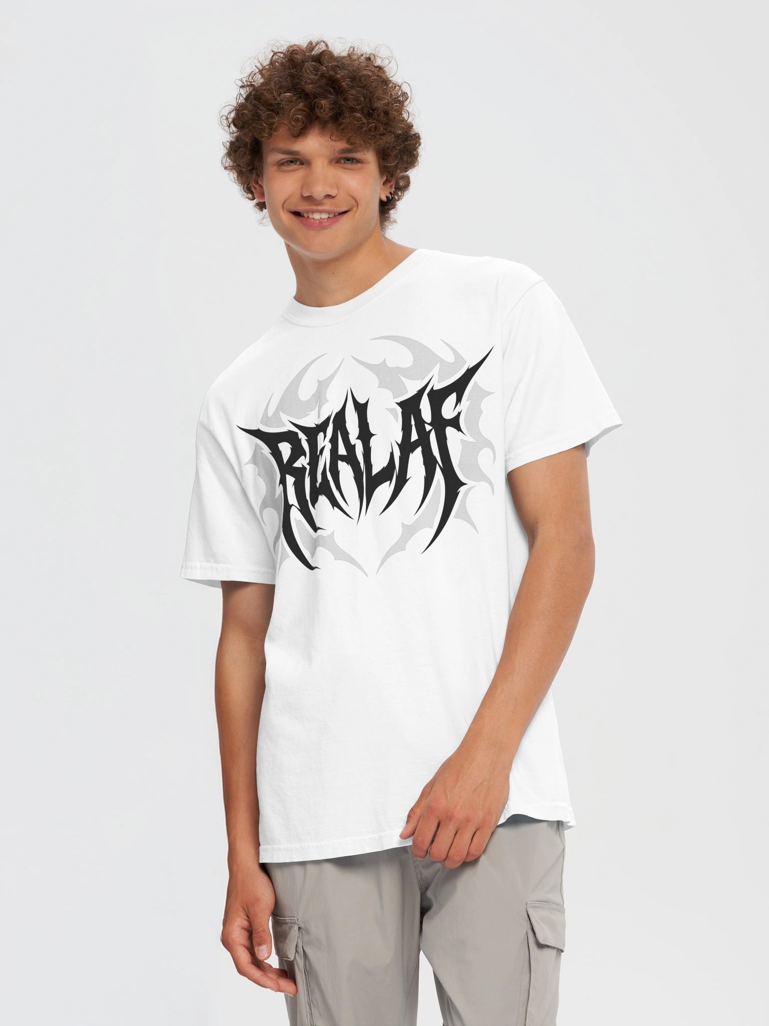 Logo Heavyweight Tee (White) product image (2)