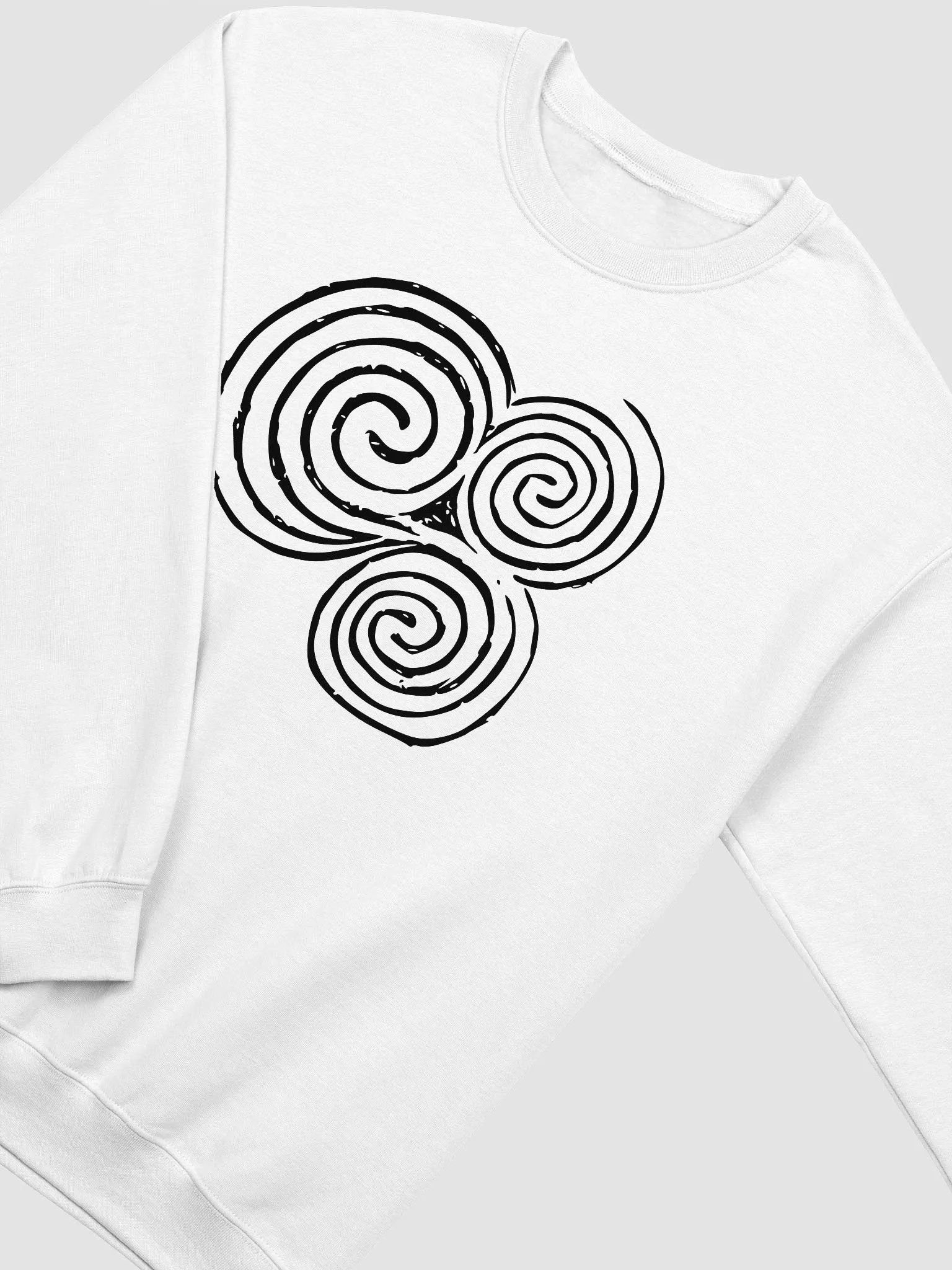 Newgrange Triskelion Unisex Sweatshirt Light product image (2)