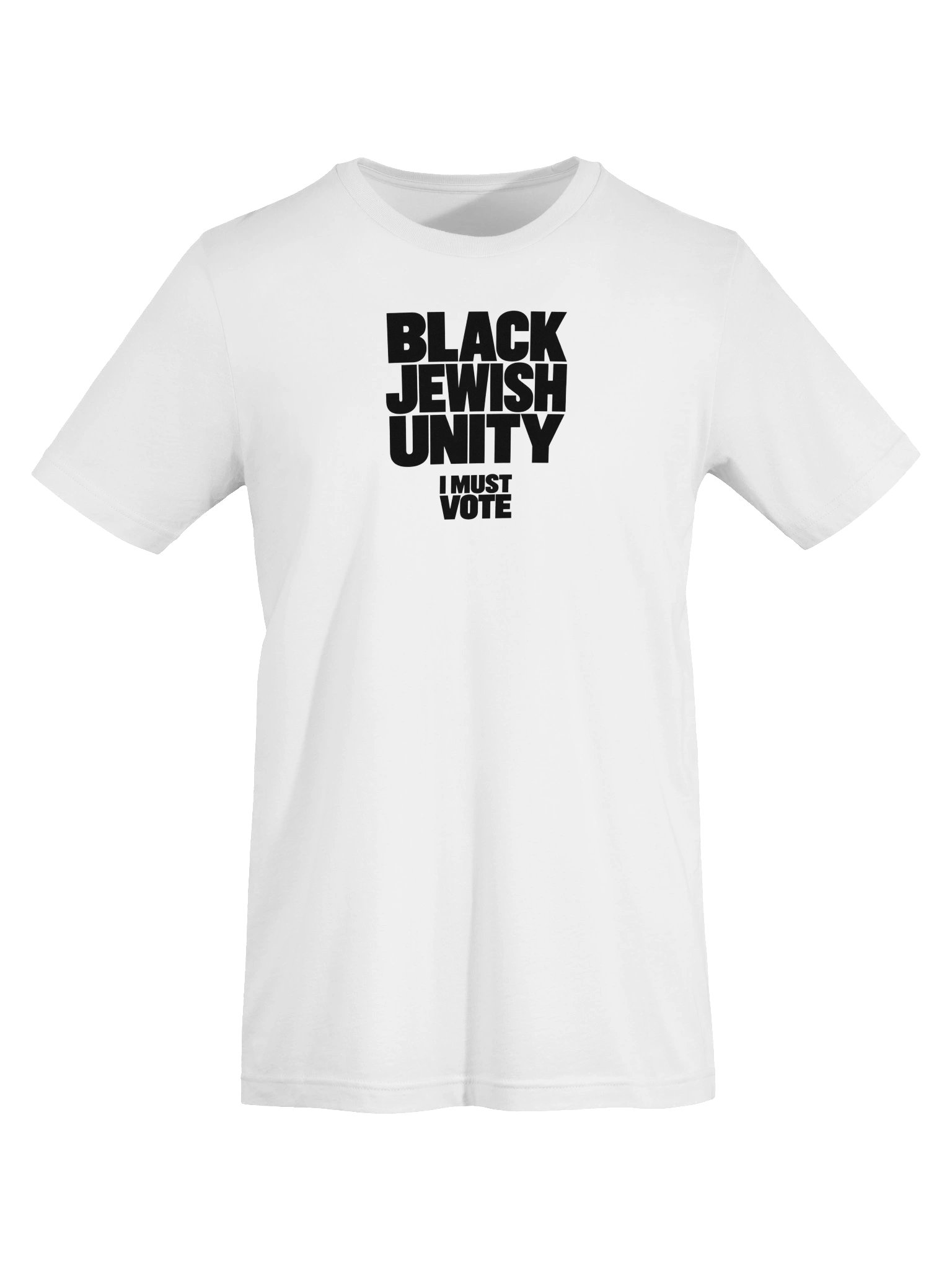 Black Jewish Unity Tee - White product image (5)