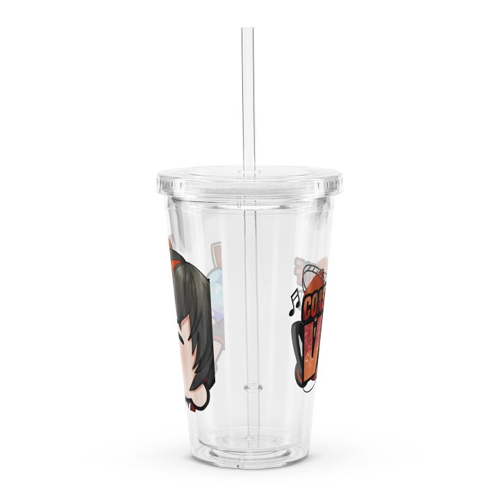 Hydrate Clear Plastic Tumbler product image (1)