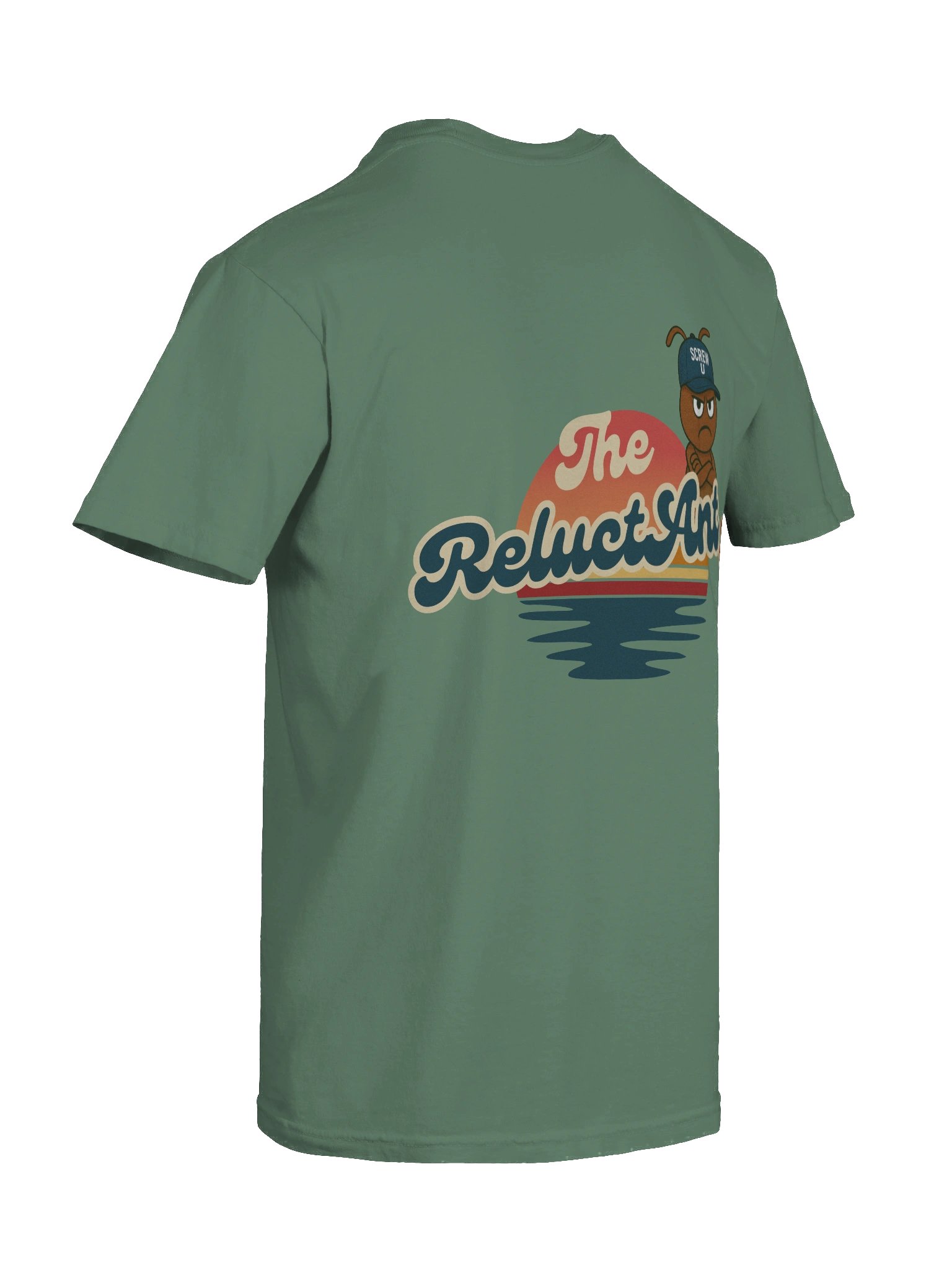 Screw U T-Shirt by The ReluctAntz – Light Green product image (10)