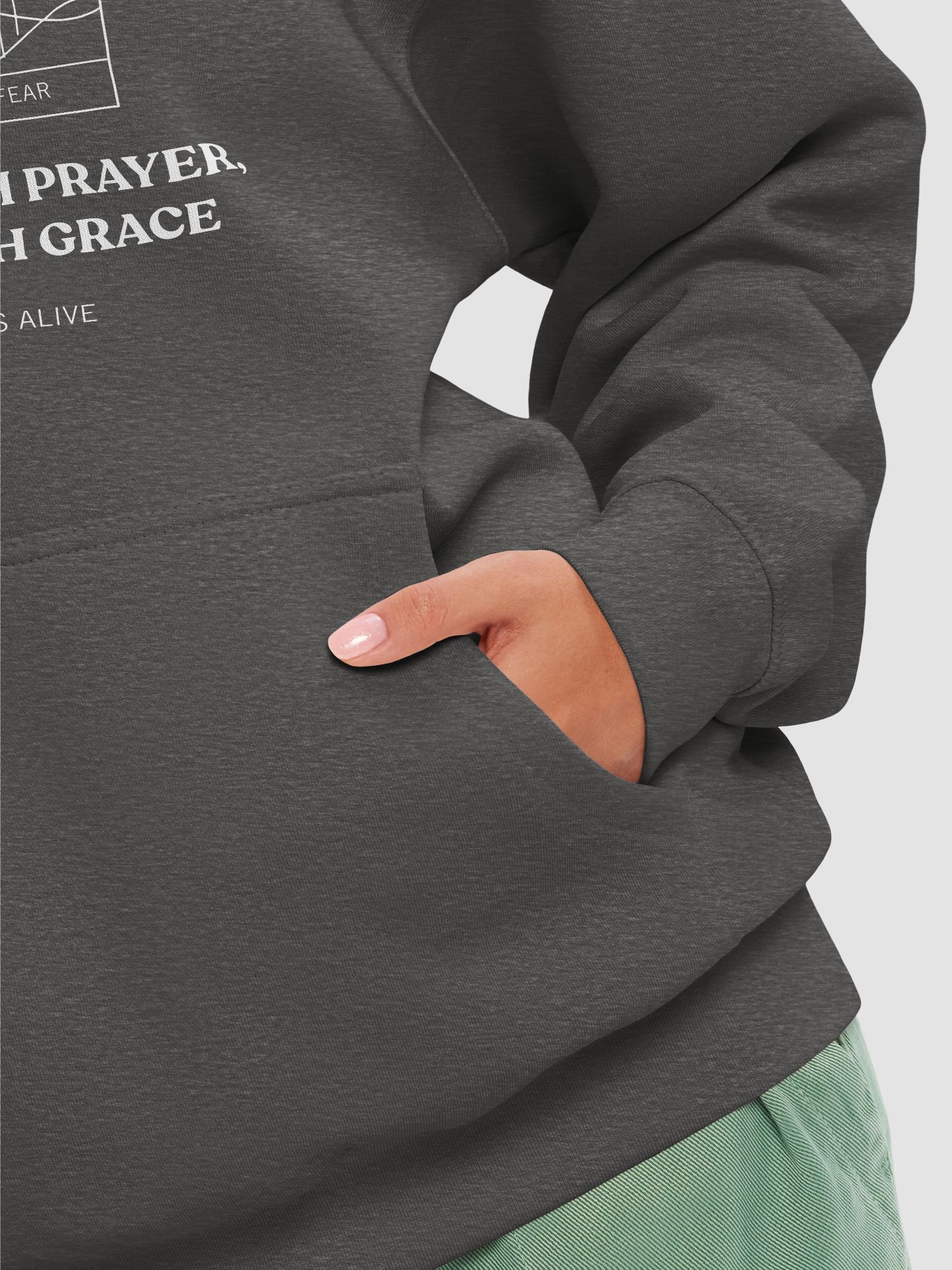 Peace over Fear Hoodie product image (16)
