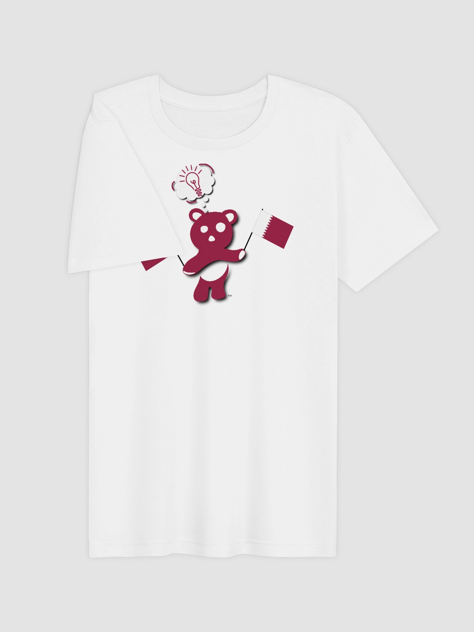 Qatar — Country Bear T-Shirt | BehrBrained Media product image (19)
