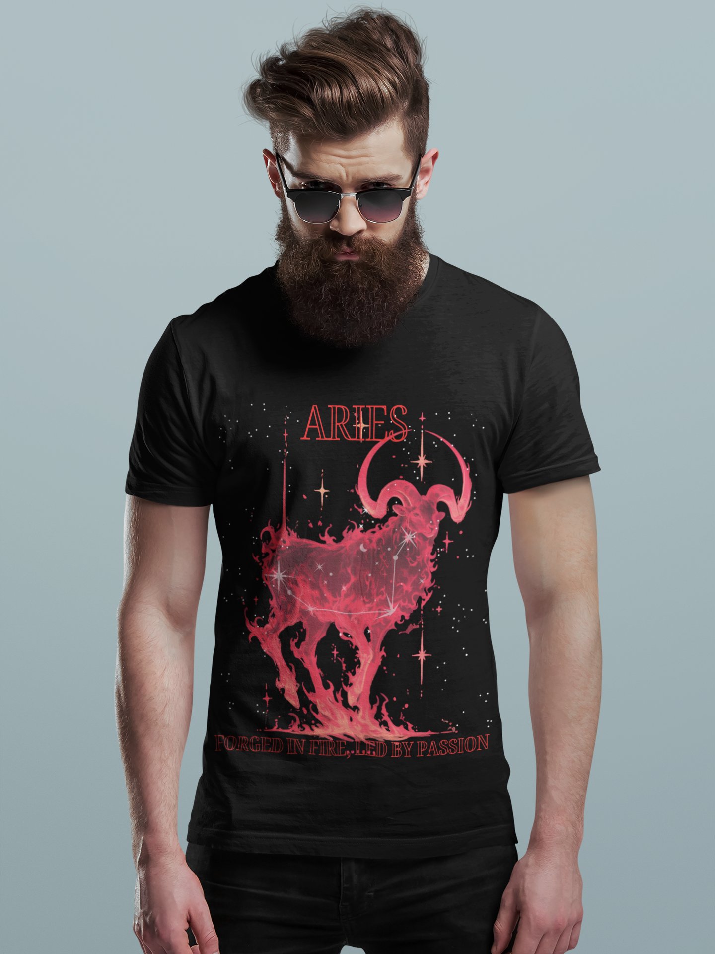 Aries: Forged in Fire, Led by Passion Tee product image (3)