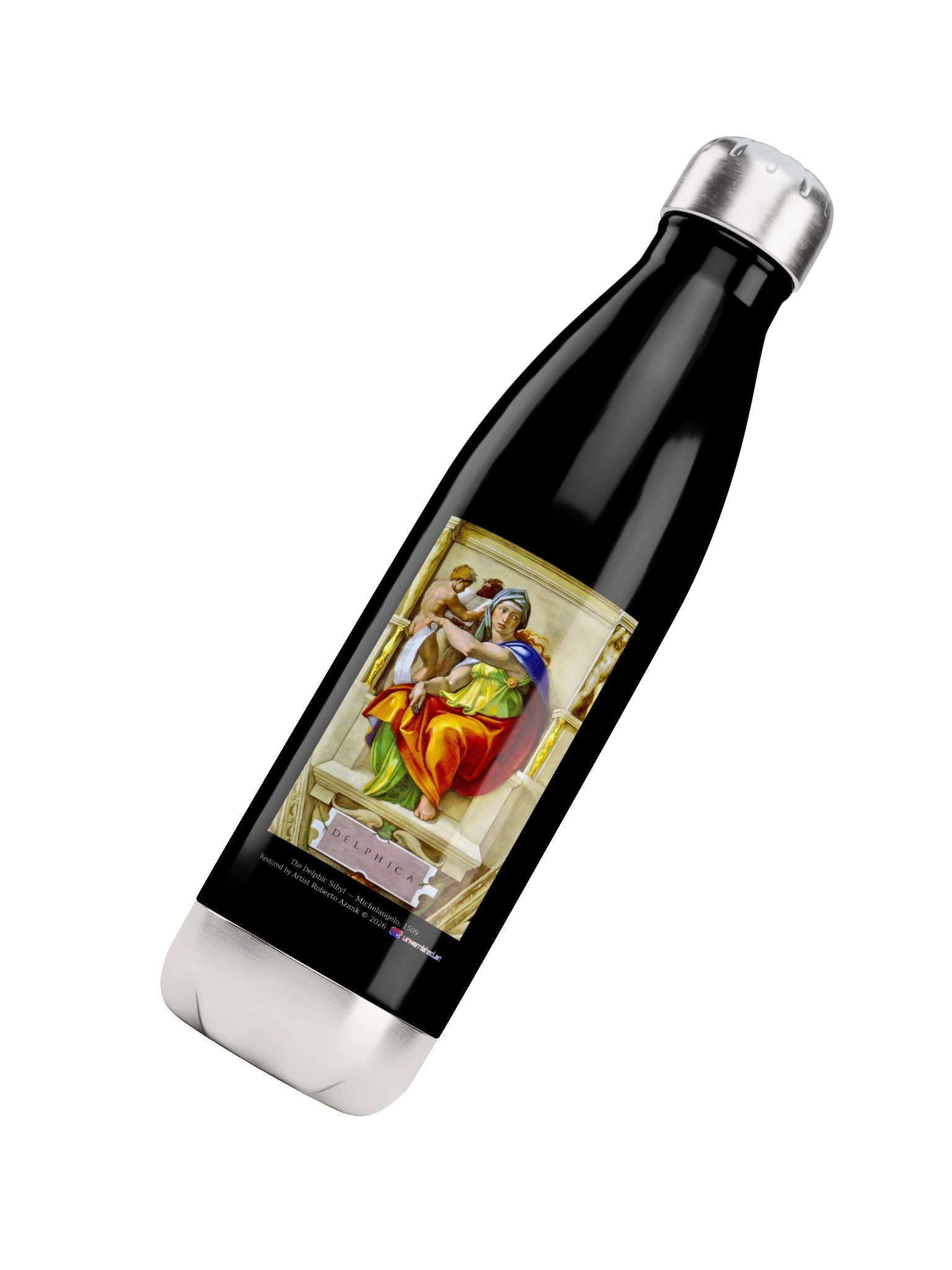 The Delphic Sibyl — Water Bottle product image (4)
