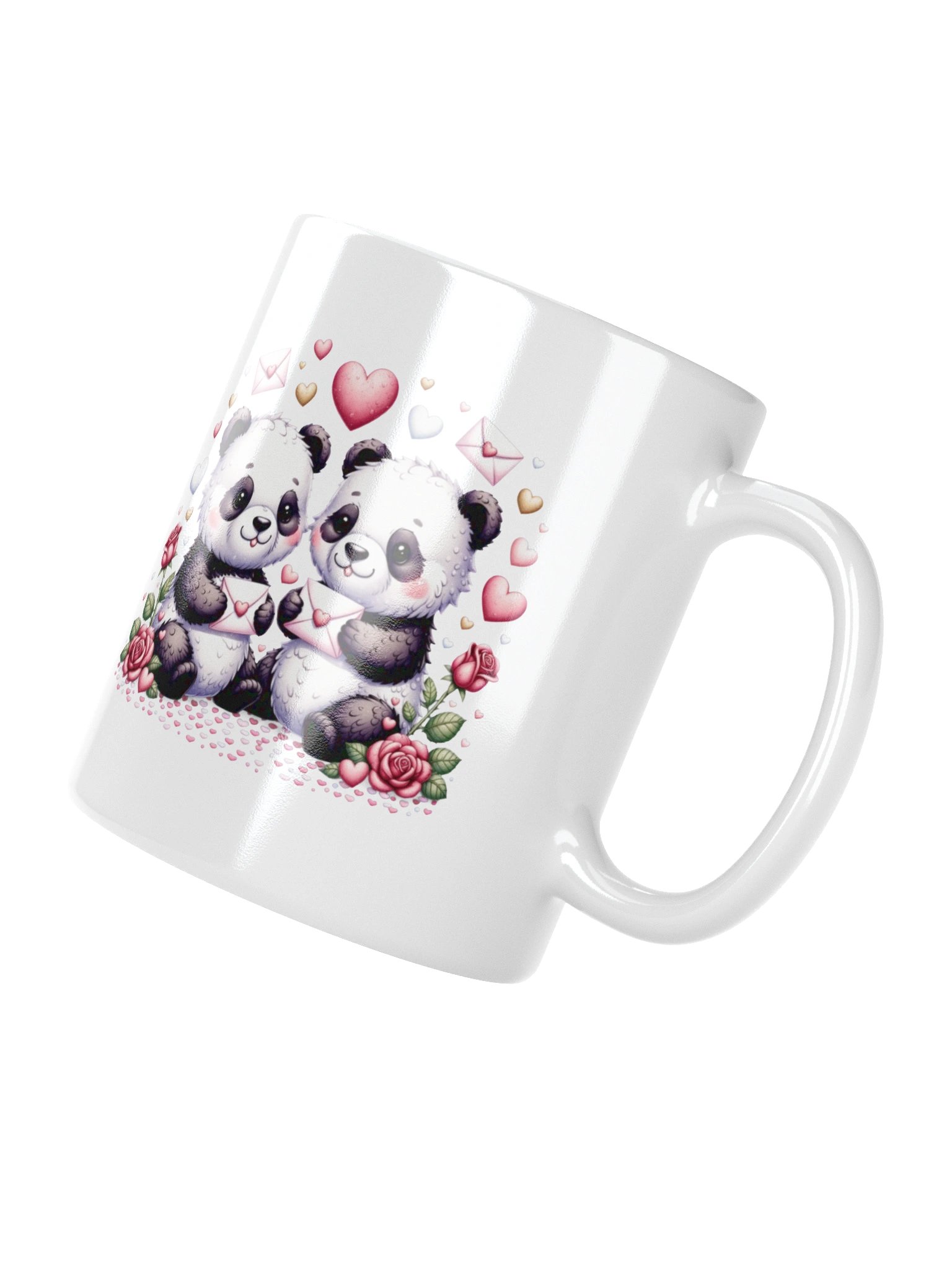 Panda Love Letters Valentine Coffee Mug product image (12)