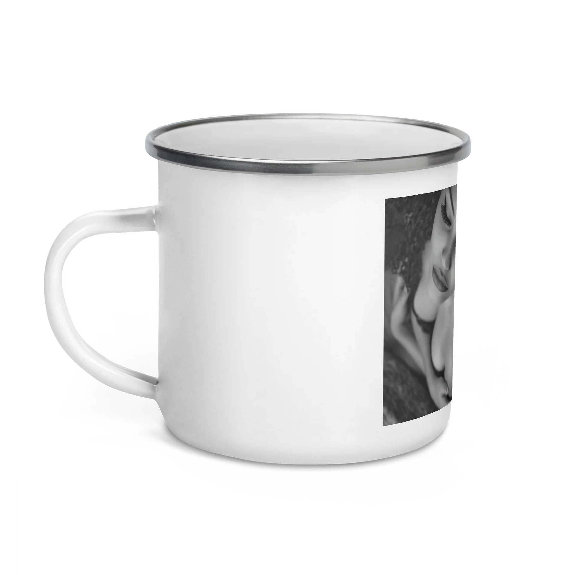 Moody Portrait Enamel Camp Mug product image (3)
