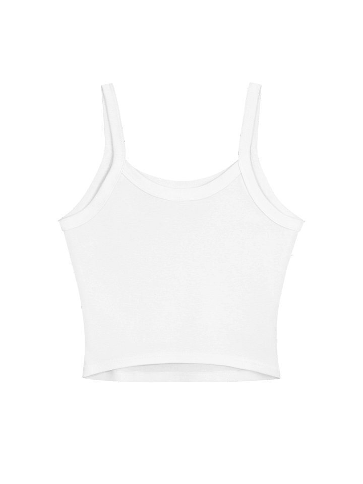 England Embroidered Women's Micro-Rib Tank Top – Retro Y2K Graphic Crop product image (8)