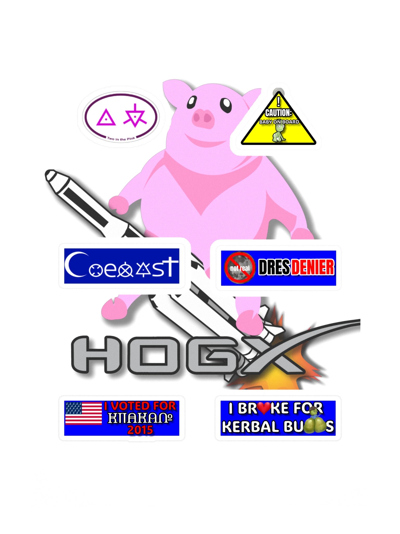 KSP Bumper Sticker Collection product image (3)