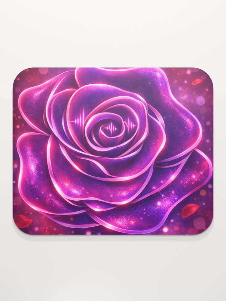 Glowing Rose Mouse Pad product image (2)