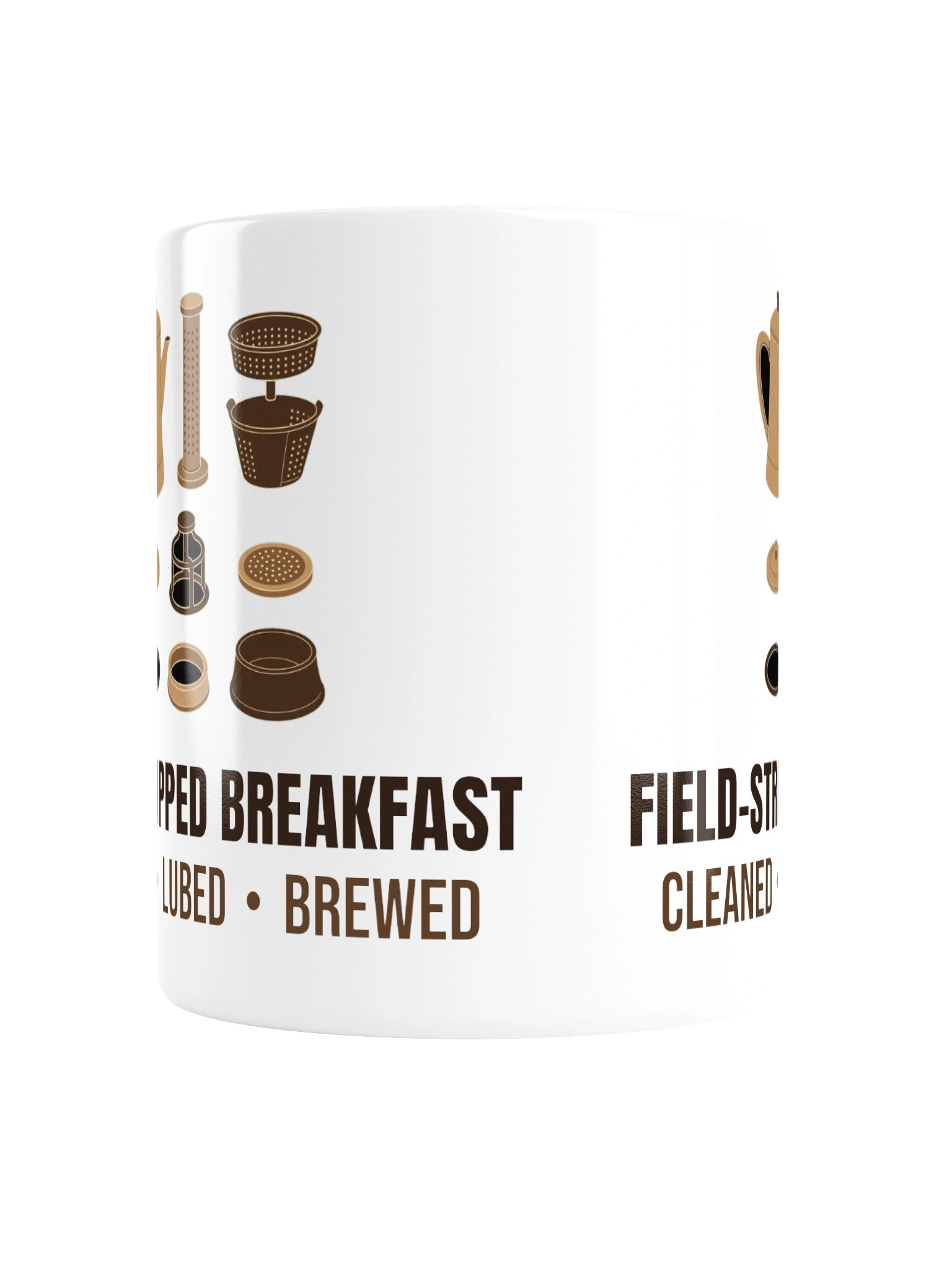 Field Stripped Breakfast Mug product image (2)