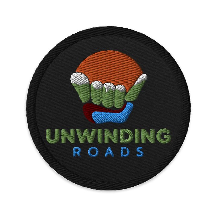 Unwinding Roads Logo Patch product image (1)