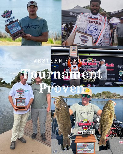 WESTERN FORGED. TOURNAMENT PROVEN. 🏆🎣

The stats don't lie. When hardware, titles, and trophies are on the line, anglers putt...