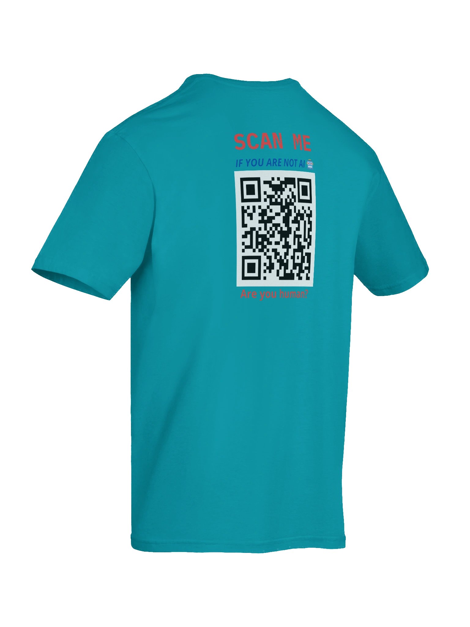 Human vs AI SCAN ME Unisex T-Shirt product image (96)