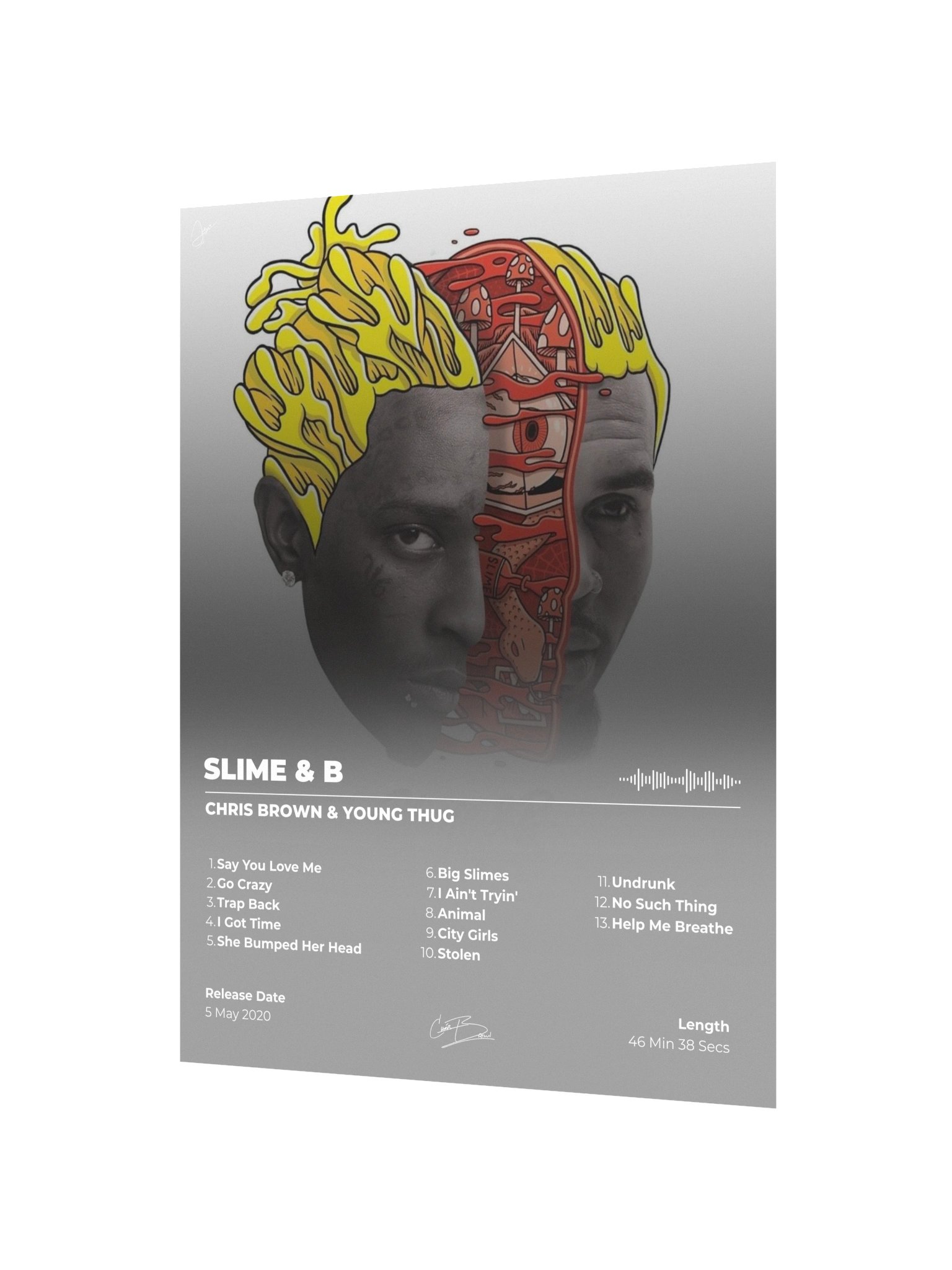 Slime & B Album Poster product image (3)