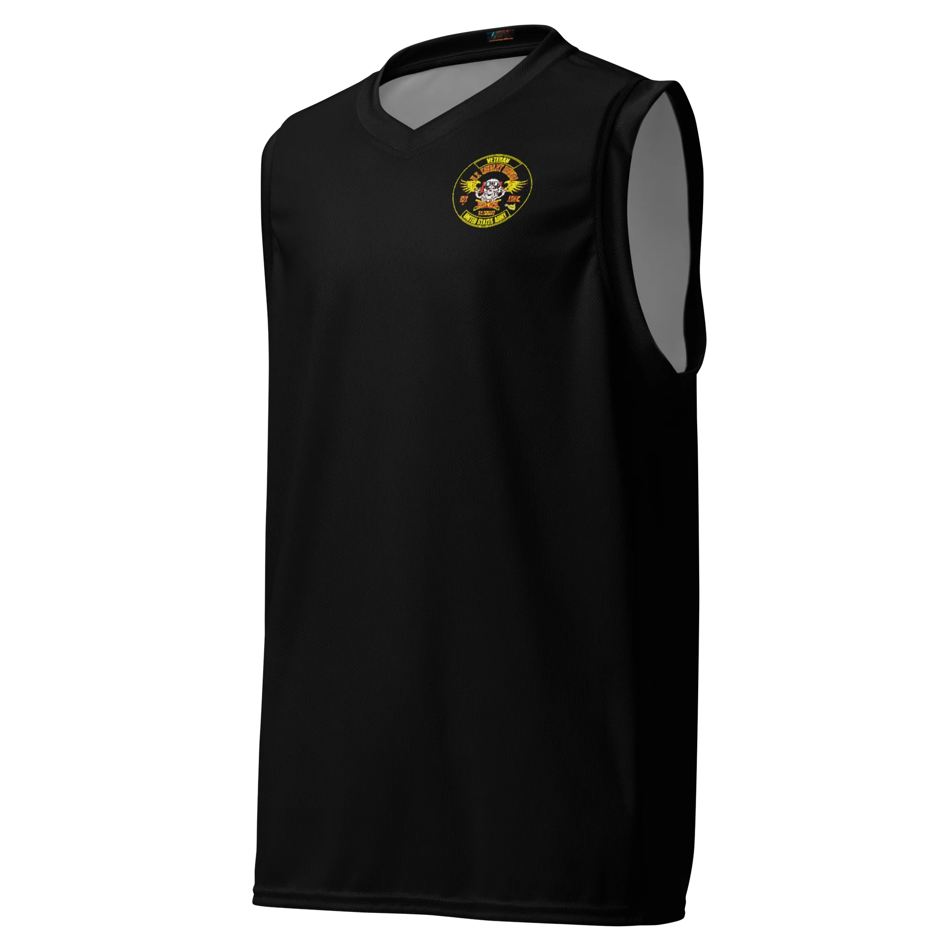 U.S. Cavalry Riders Skull Basketball Jersey product image (1)