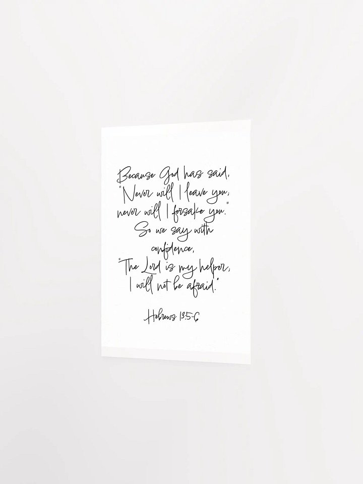 Never Will I Forsake You - Print product image (2)