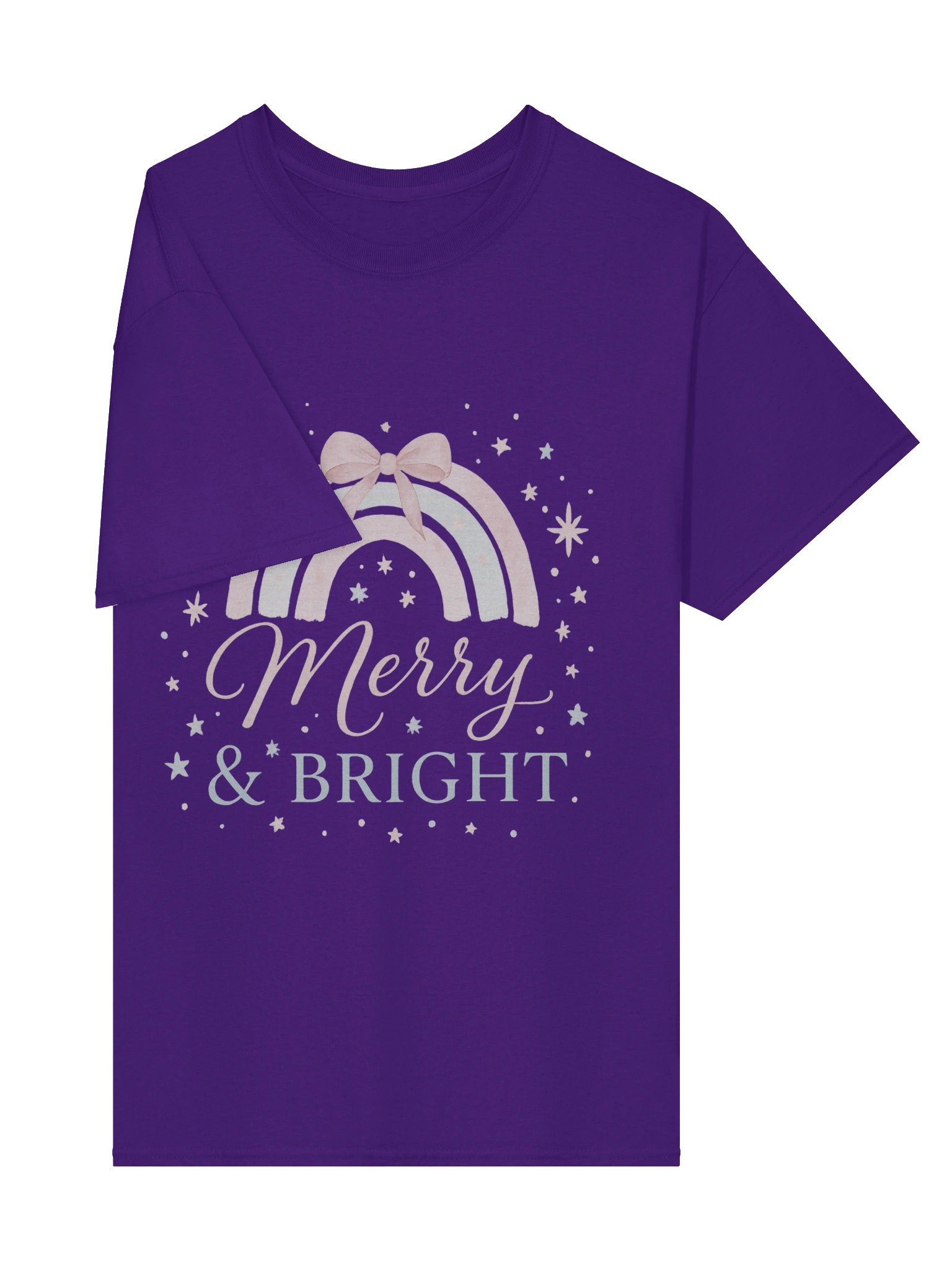 Merry & Bright Rainbow T-Shirt product image (28)