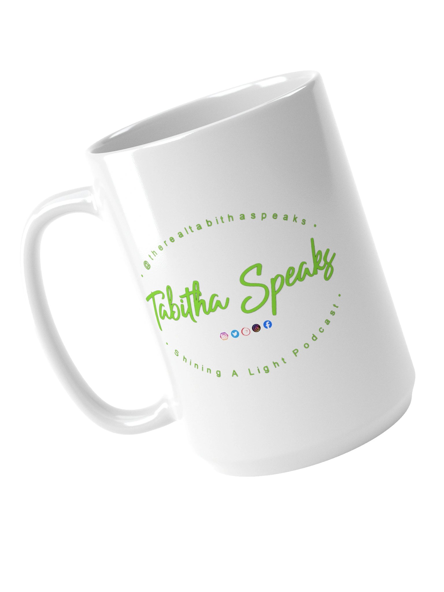 15 oz White Tabitha Speaks Mug product image (4)
