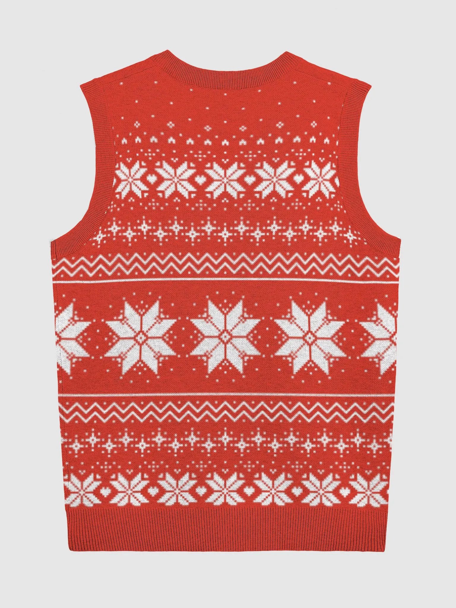 Raph Christmas Knitted V-Neck Vest product image (2)