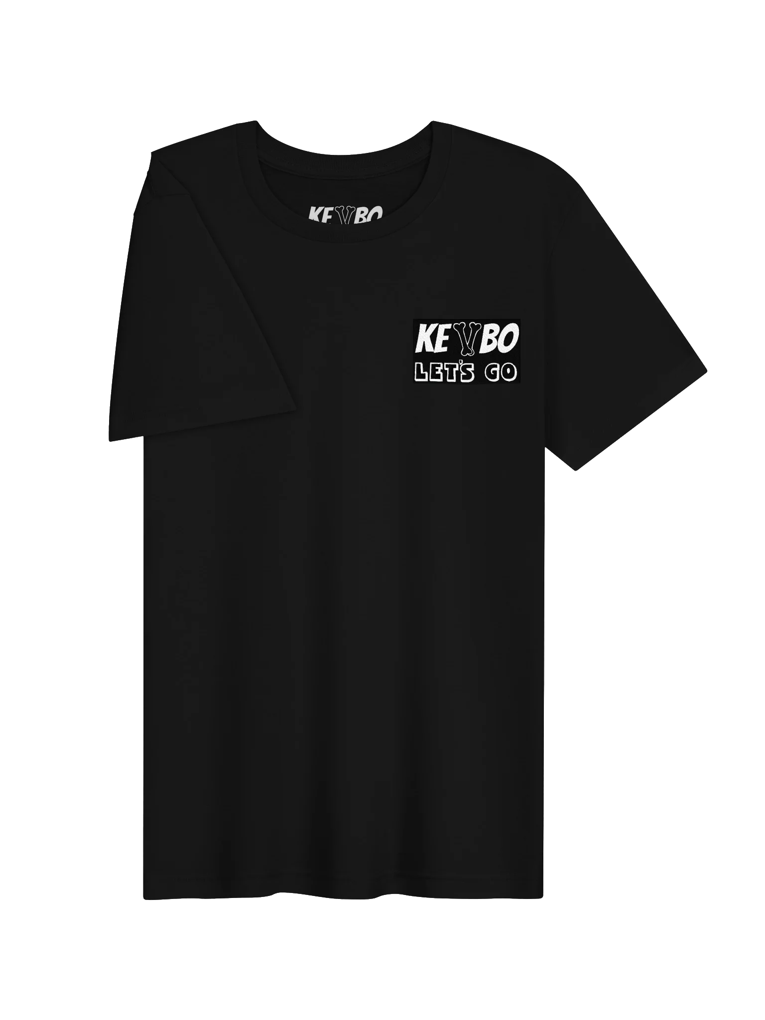 KEVBO "Let's Go" ADULT Embroidered T-Shirt product image (3)