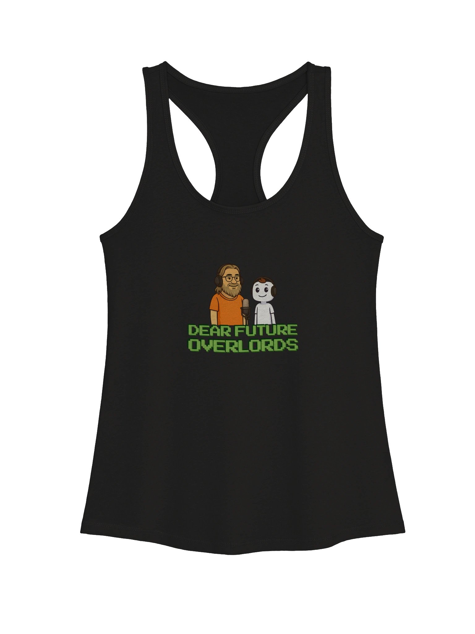 Dear Future Overlords Women’s Racerback Tank product image (1)