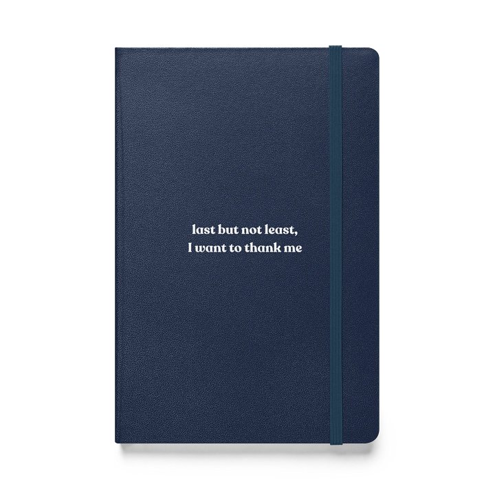 "I Want To Thank Me" Notebook product image (2)
