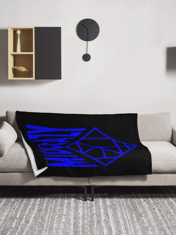 Mid Ceazy Throw Blanket 50" × 60" product image (1)