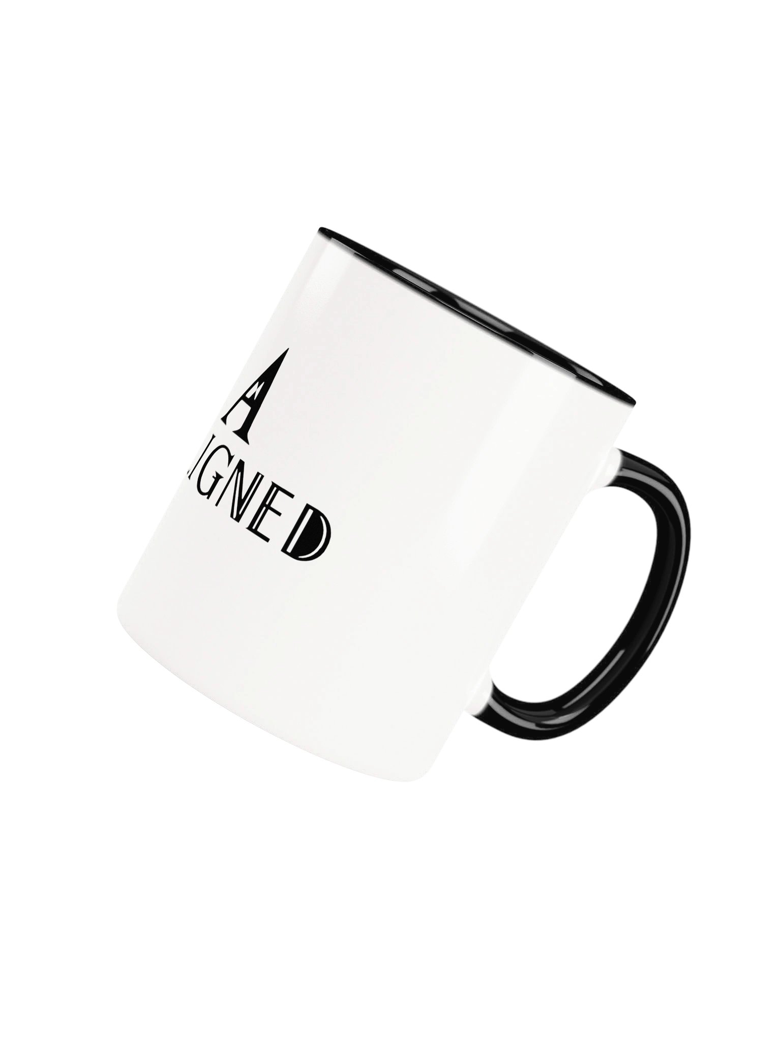ALLIGNED Minimal A Black Mug Design product image (68)