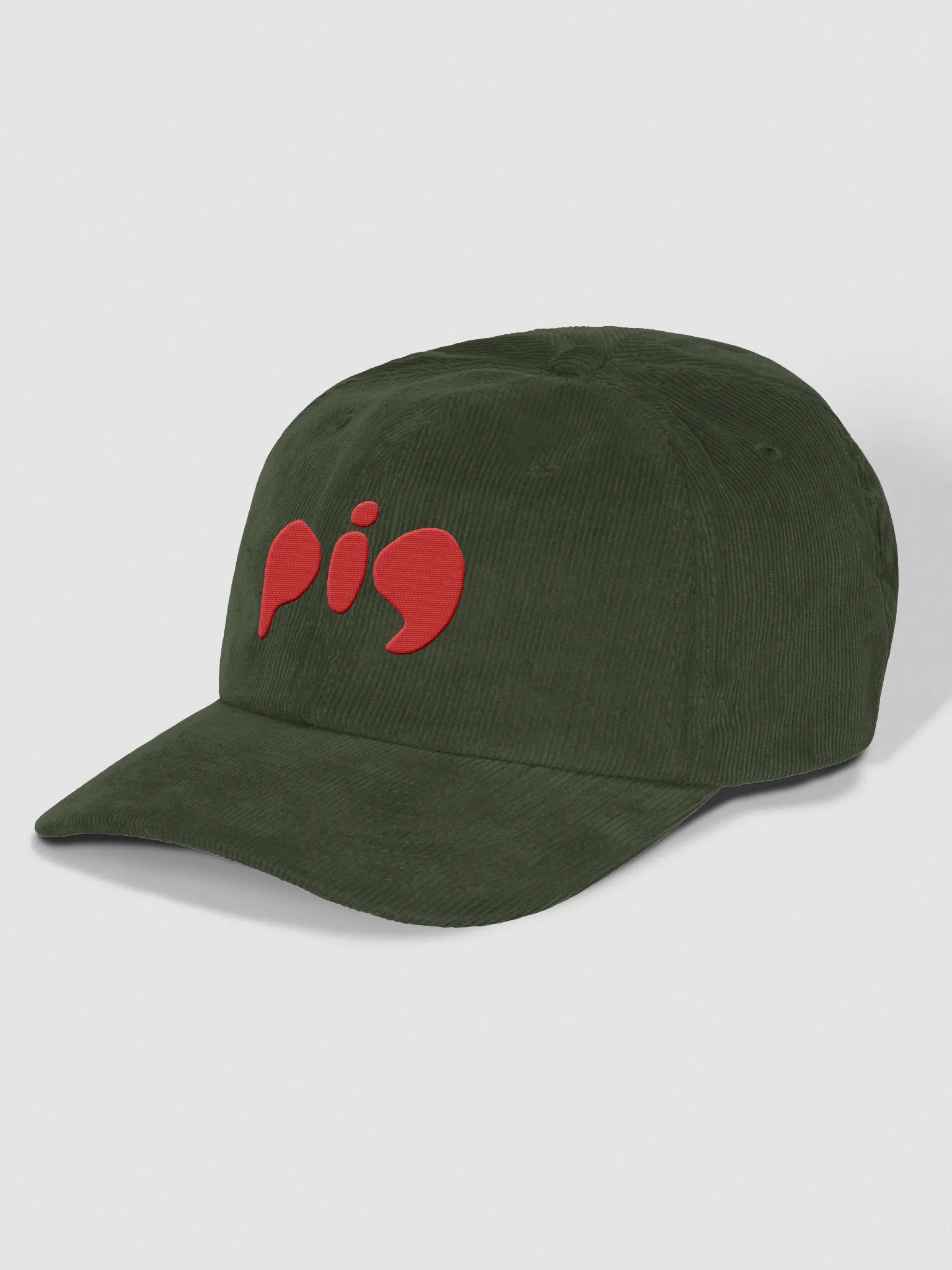 Pig · corduroy dad hat product image (3)