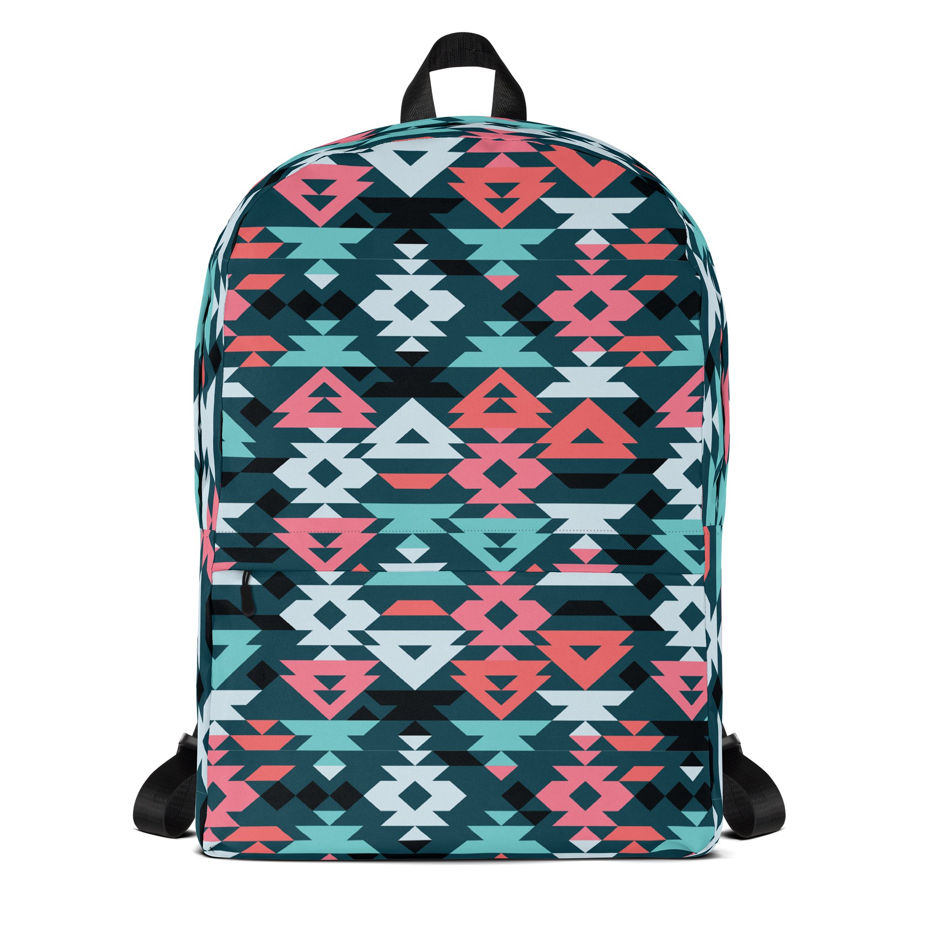 Aesthetic Backpack with Colorful Ancient Mexican Fabric product image (1)