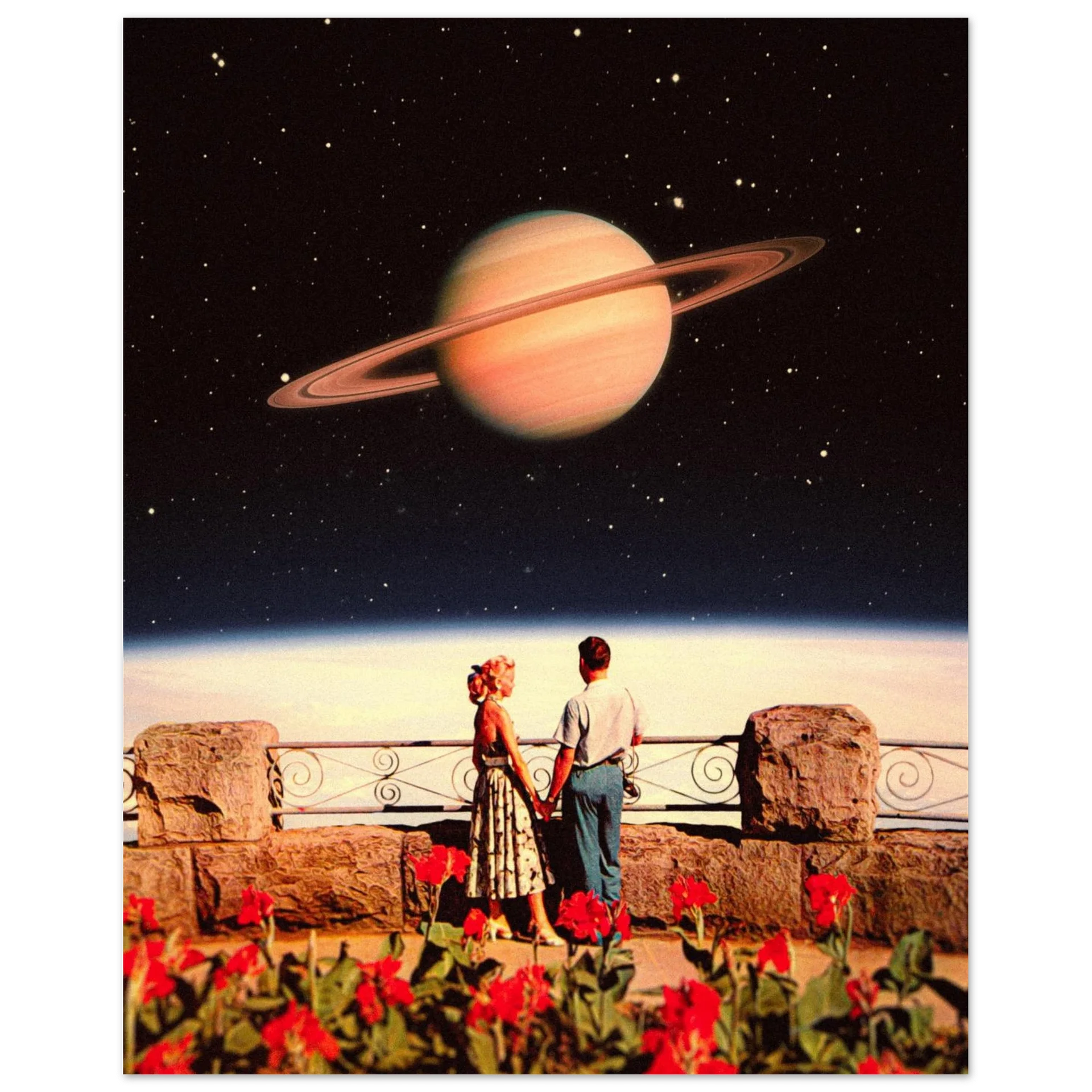 Space Love Wall Art