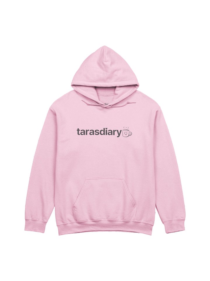 tarasdiary Hoodie (Light, Dark Logo) product image (1)