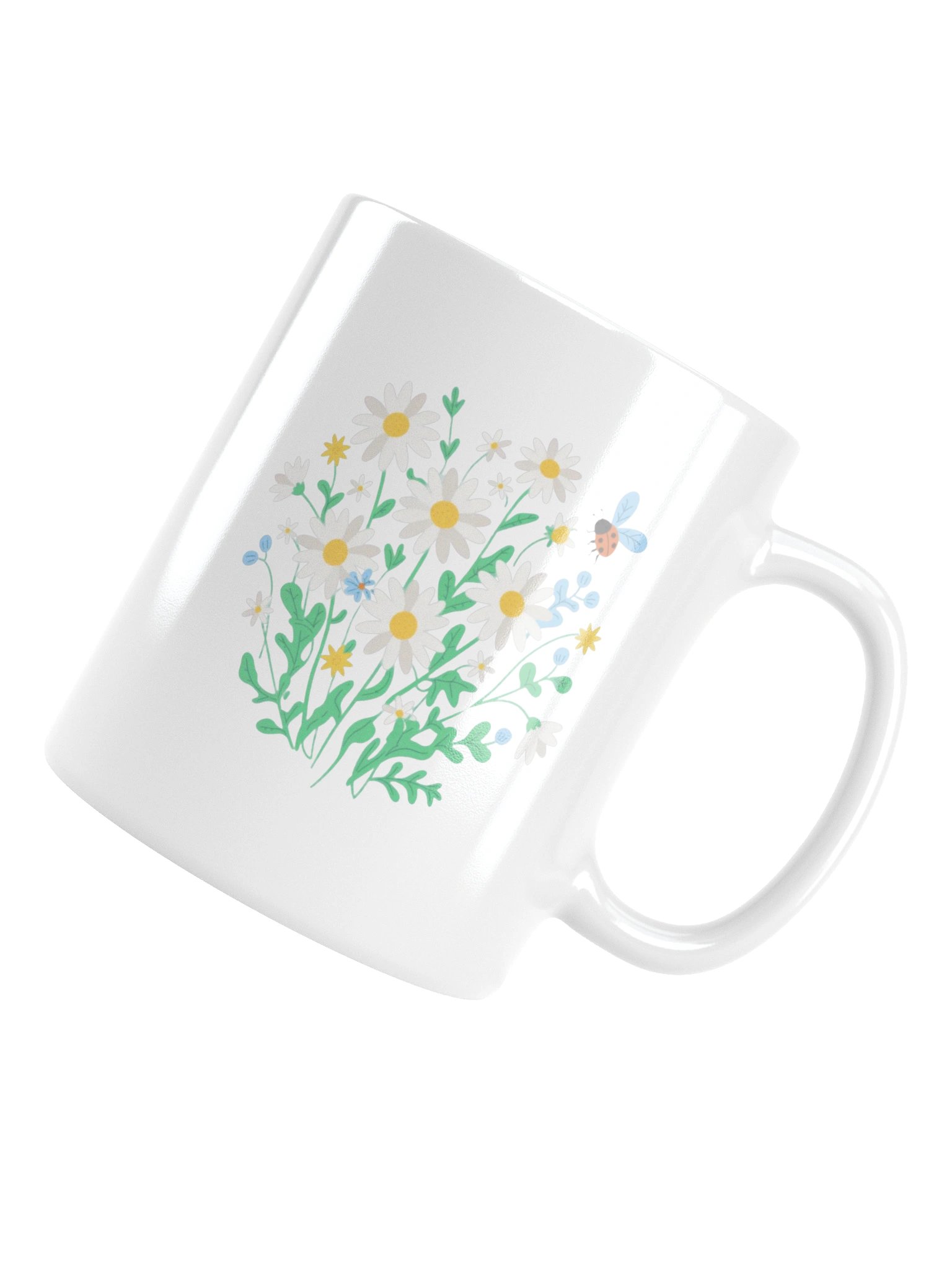 Daisy Field Day Floral Coffee Mug product image (16)