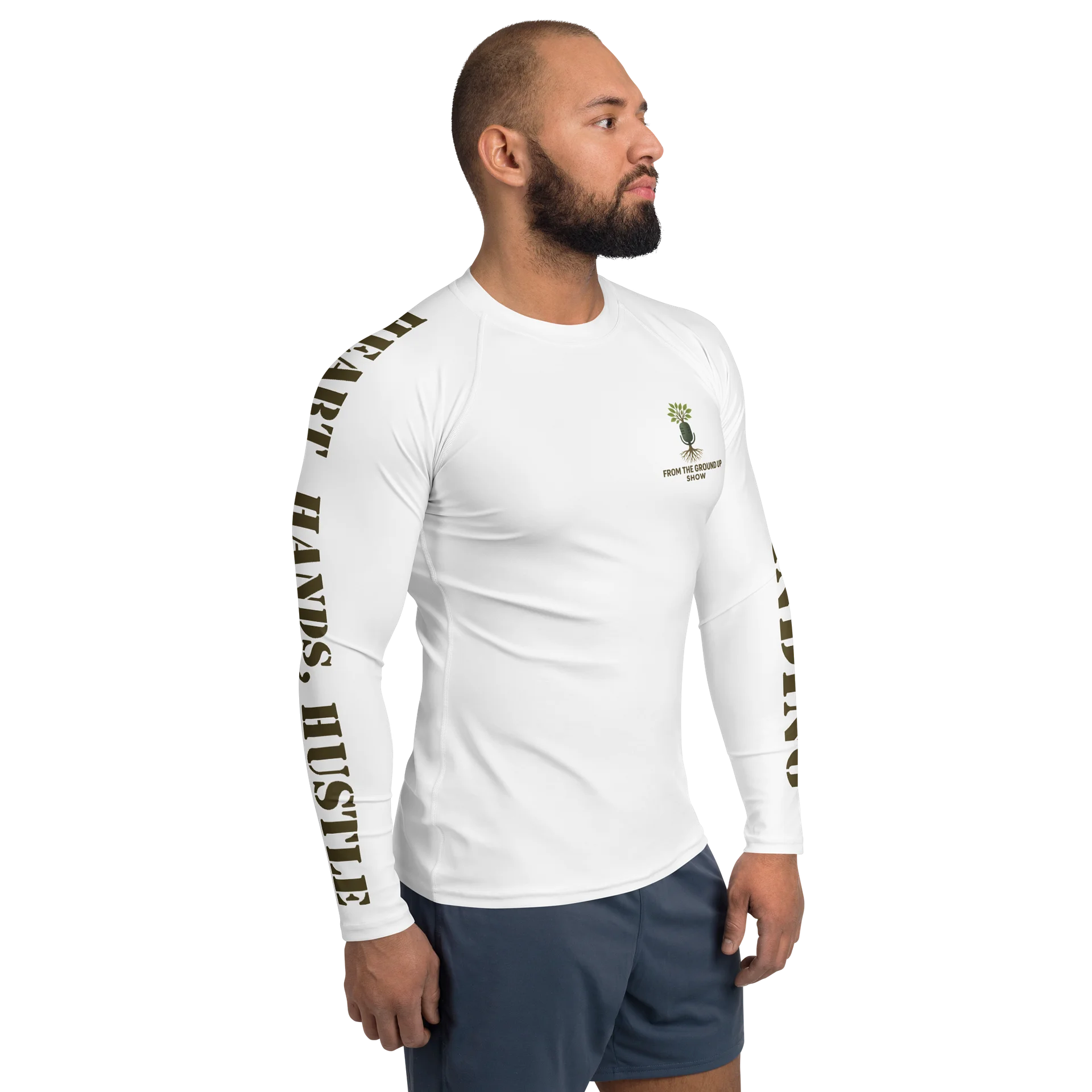 Keep Grinding Men's long-sleeve Rash Guard product image (3)