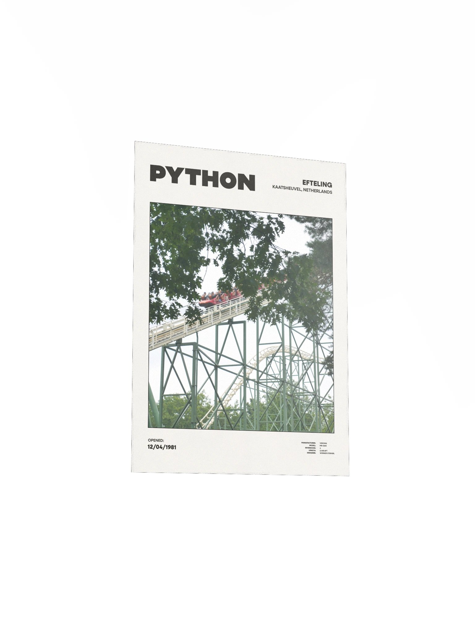 Python Premium Poster product image (3)