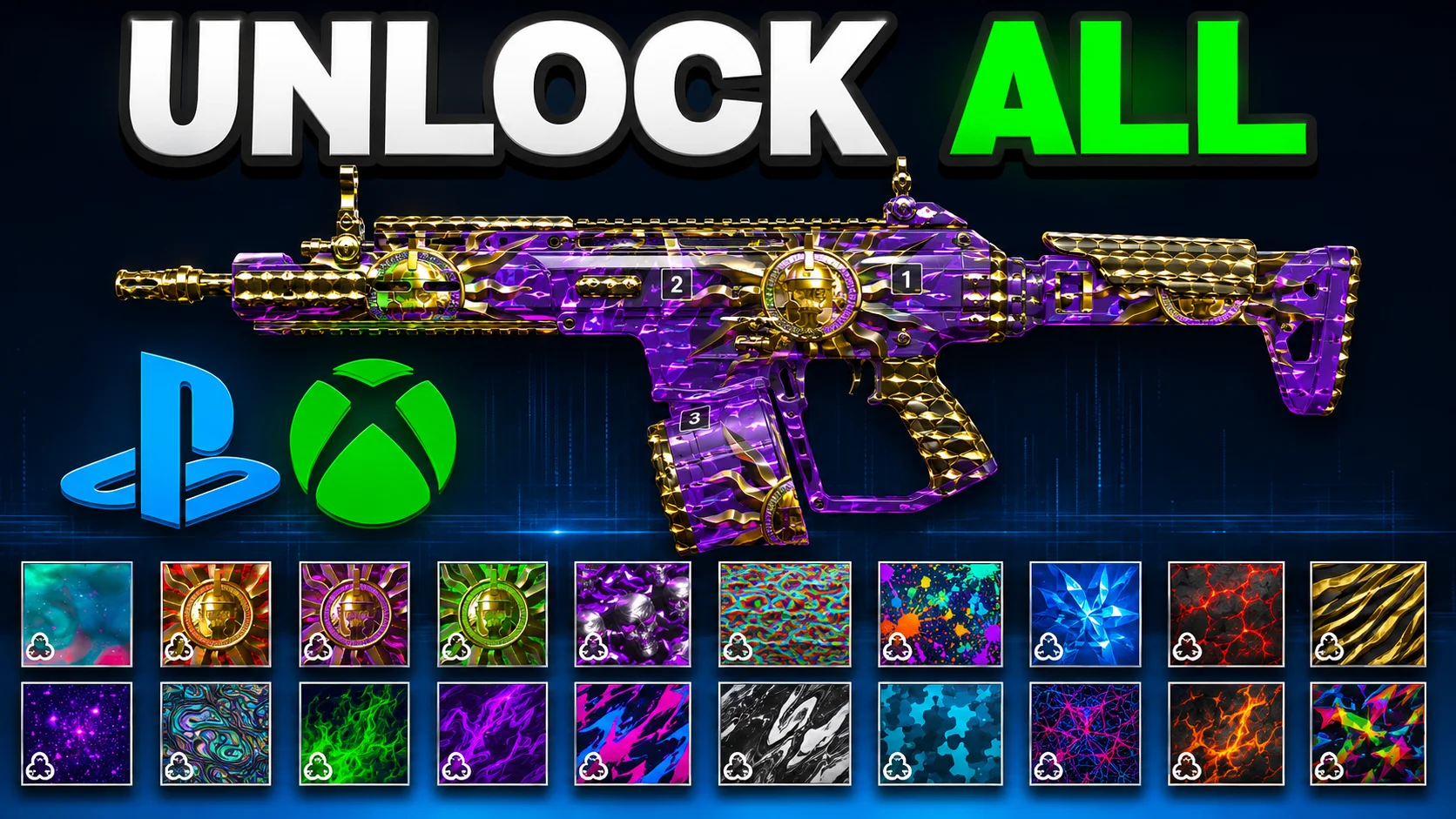 Pack A Punch - Zombie Camo on all BO7 Weapons product image (3)