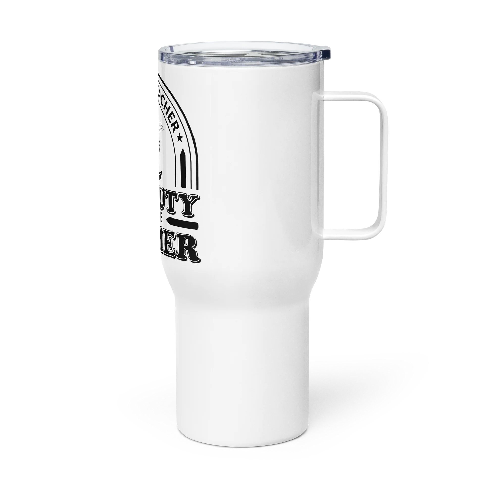 Funny English Teacher Teacher Off Duty Tumbler product image (3)