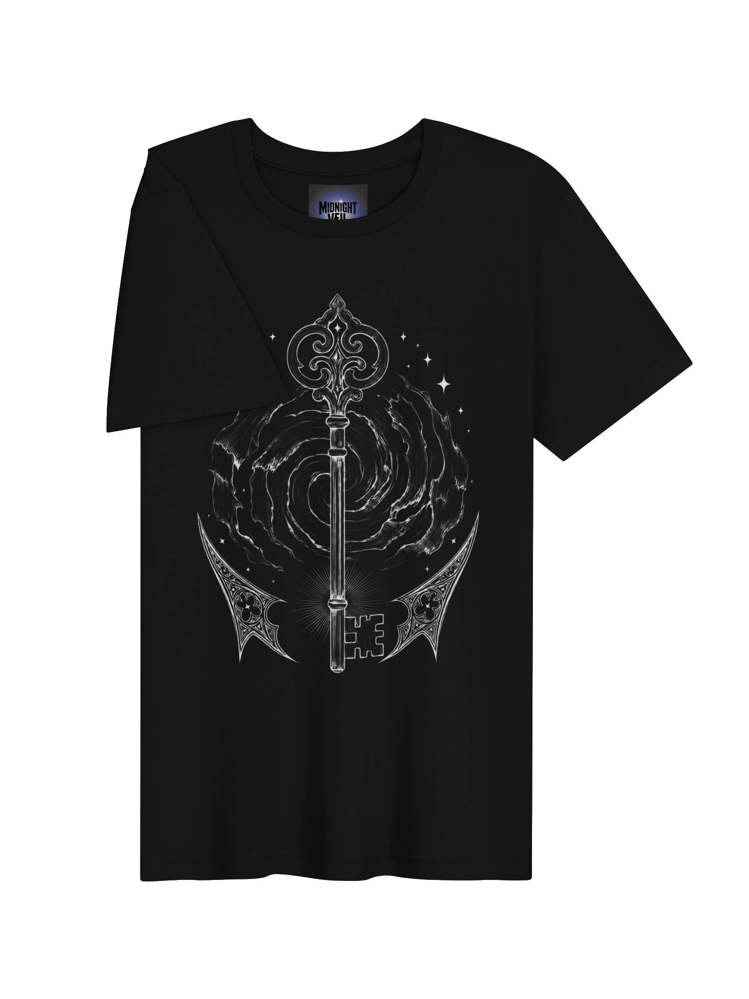 Midnight Veil Cosmic Key T-Shirt product image (3)