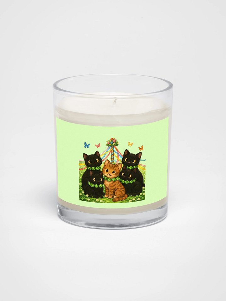 Cat brigade spring Soy Wax Candle product image (1)