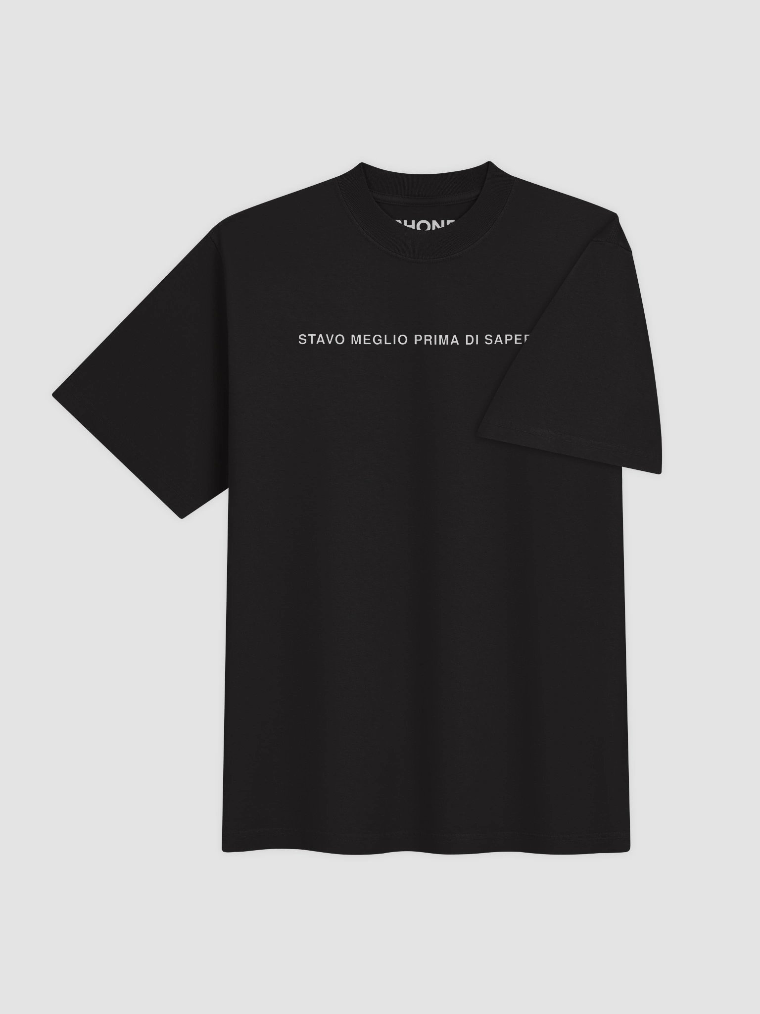 STAVO MEGLIO PRIMA DI SAPERLO — BHONE Tee product image (4)