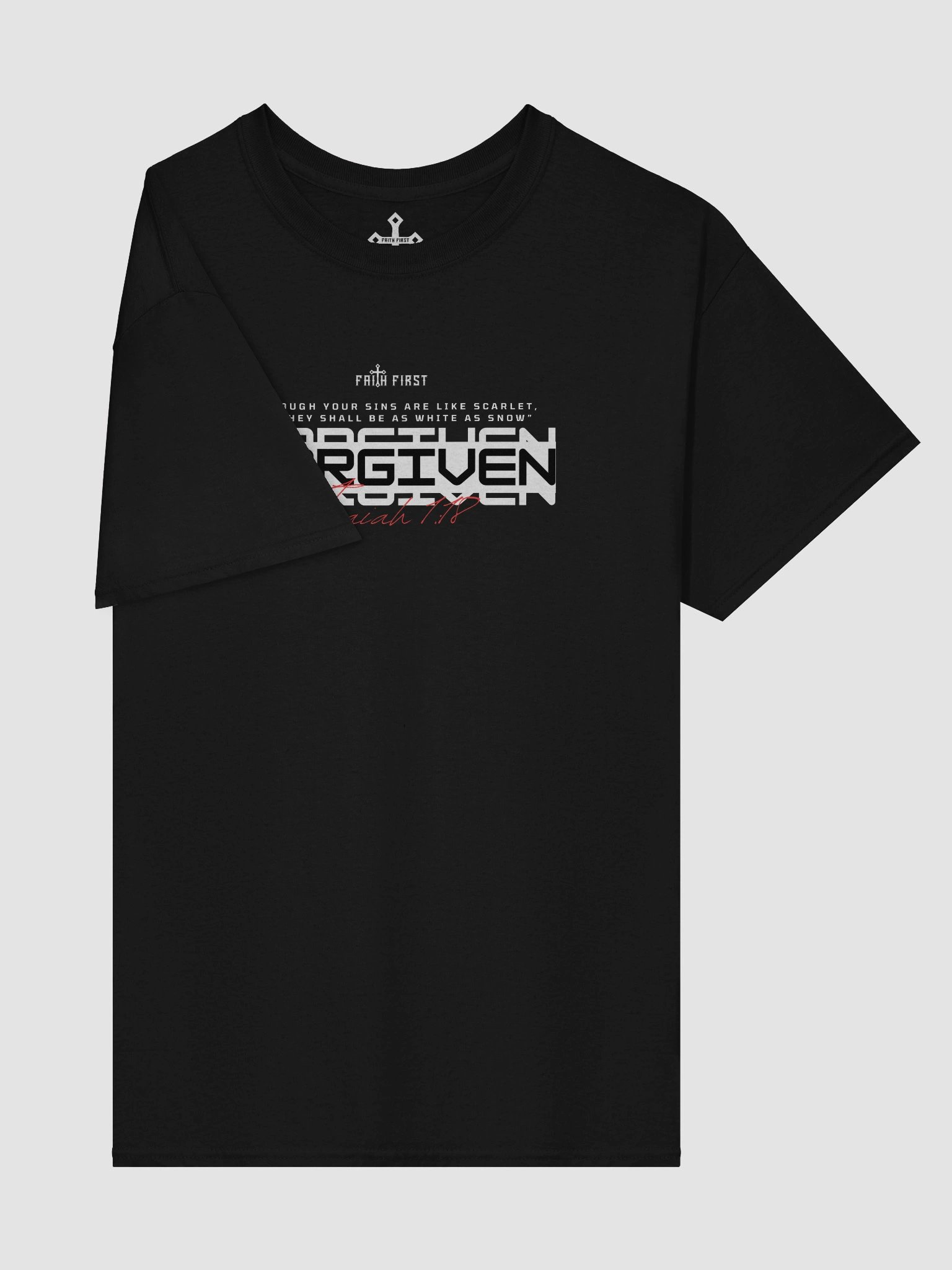 Isaiah 1:18 - Forgiven Unisex T-Shirt product image (5)