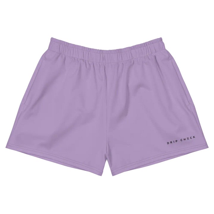 DRIP CHECK RELAXED SHORTS - LAVENDER product image (1)
