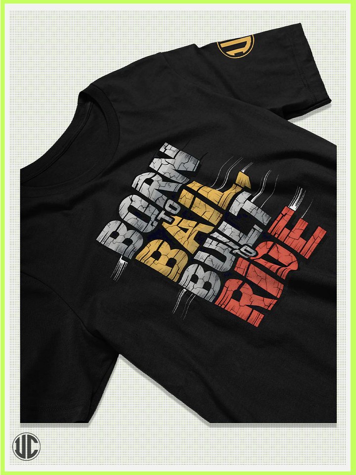Born to Bail – Urban Skater Graphic T-Shirt product image (2)