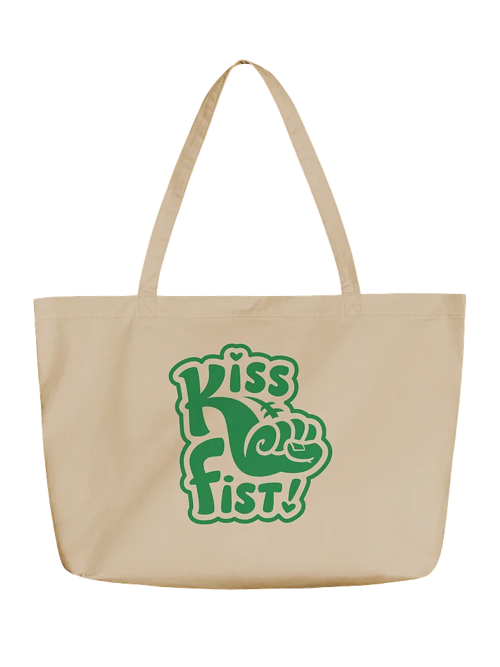 Kiss Fist! Graphic Organic Tote product image (1)