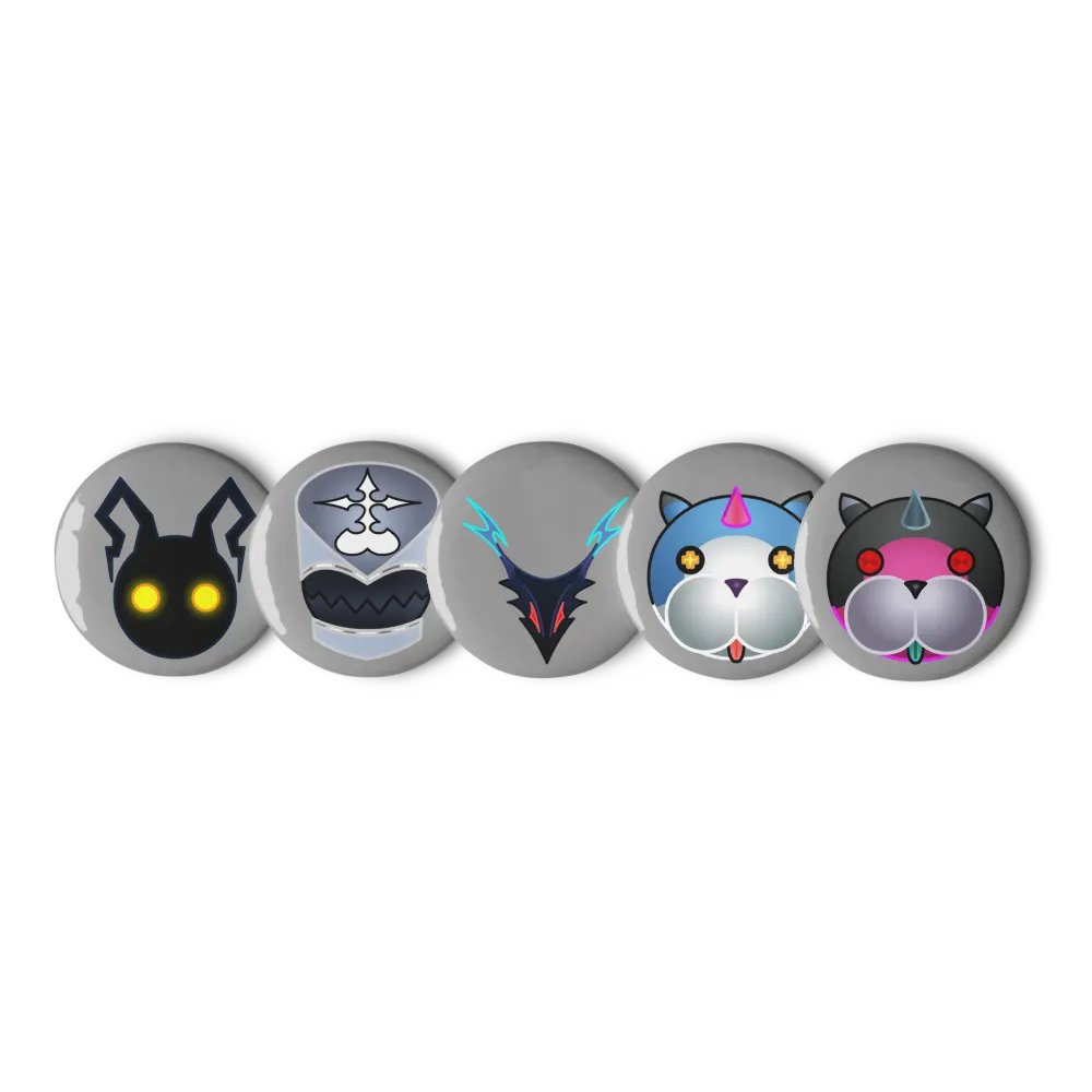 Kingdom Hearts Emoji Pin Set product image (9)