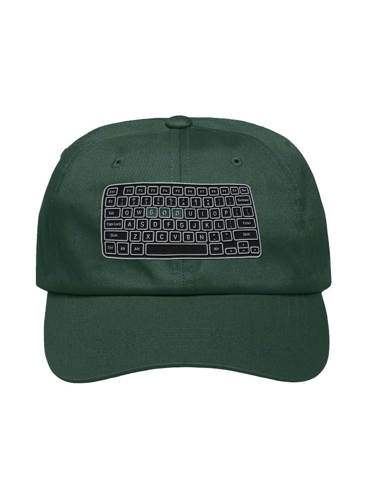 CTRL . ALT . GOD . Relaxed Hat product image (1)