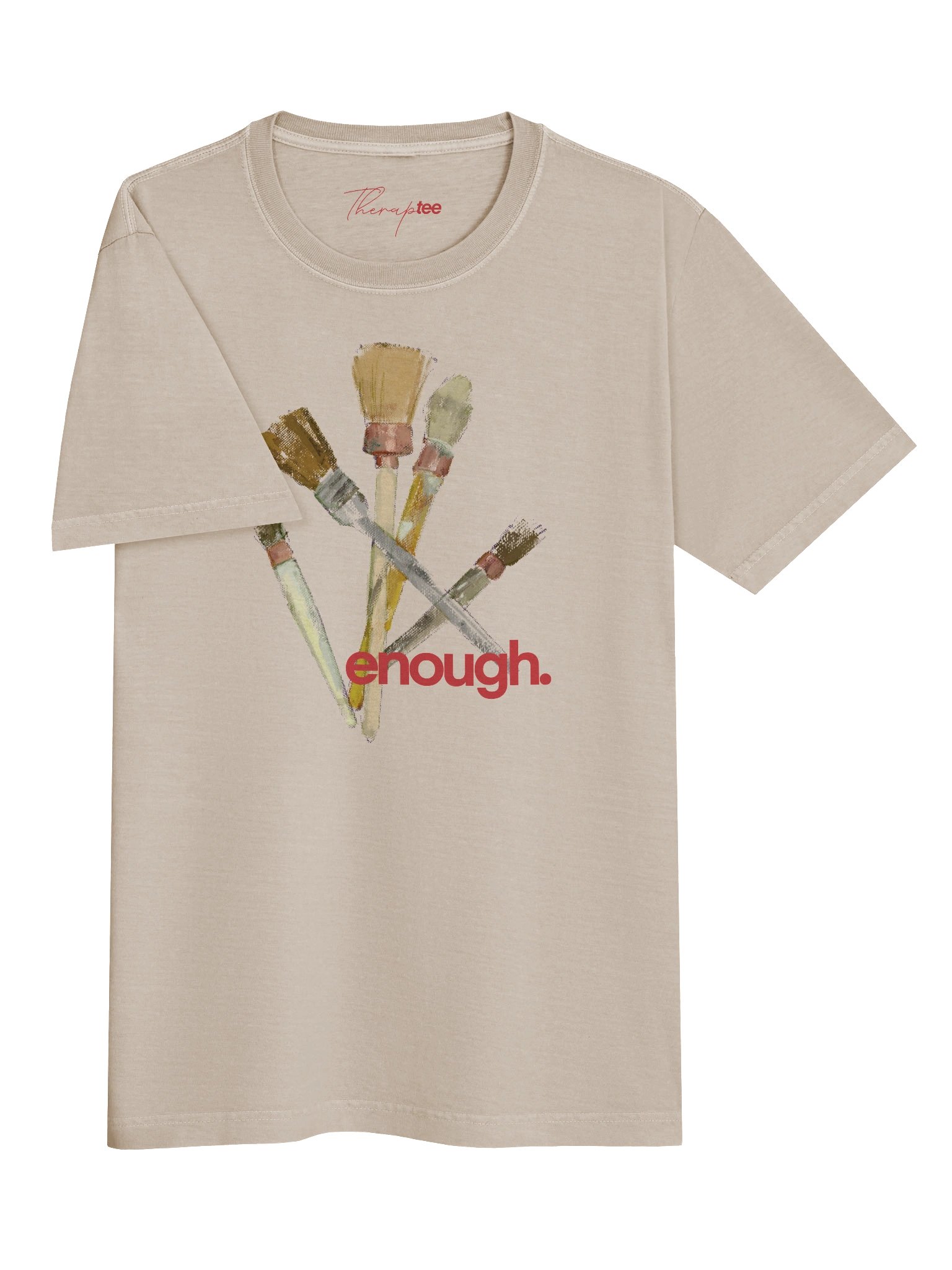 enough hand-drawn t-shirt product image (3)