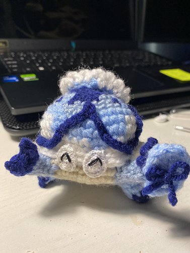 Genshin Impact crochet commission!!! Message me with an idea or a picture, and I can crochet just about anything. Dm me!  #cr...