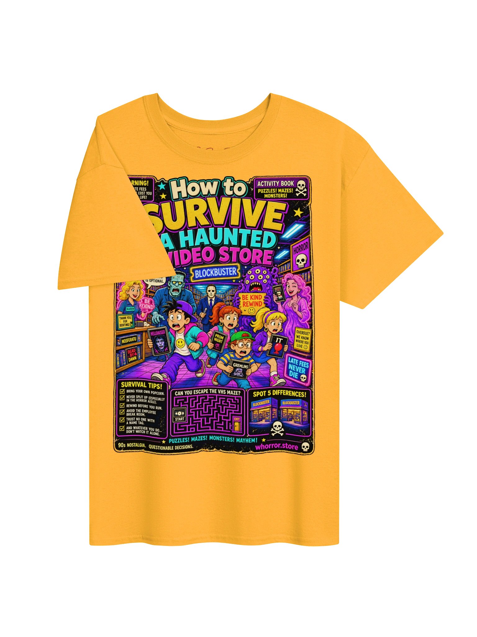 Haunted Video Store Tee product image (83)